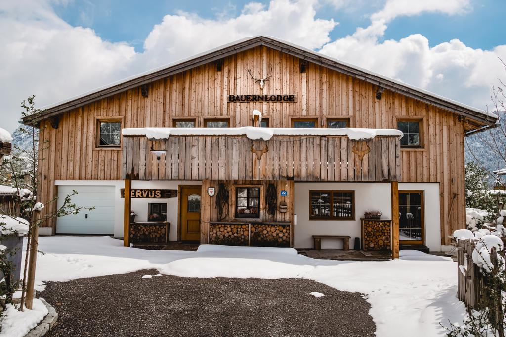 Bauernlodge Alpin Appartements Хёфен Экстерьер фото