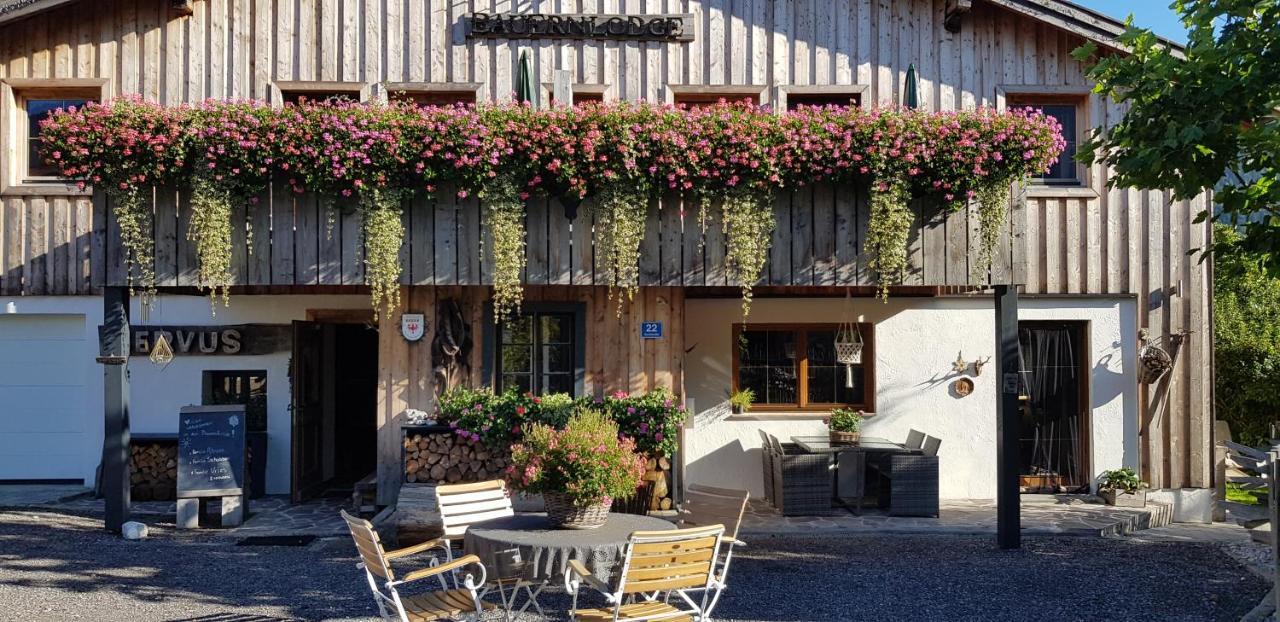 Bauernlodge Alpin Appartements Хёфен Экстерьер фото
